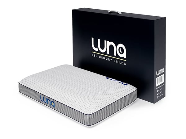 Luna memory foam pillow on sale