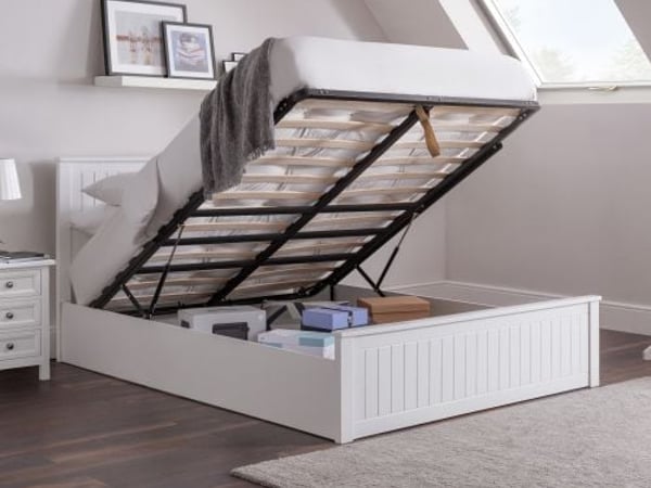 Maine Wooden Ottoman Bed Frame