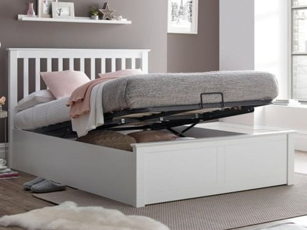 Malmo Wooden Ottoman Bed