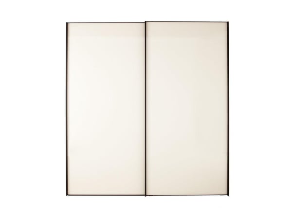 Memphis 2-Door Sliding Wardrobe - Grey - Medium