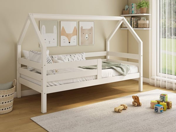 Myah Kids Wooden House Bed