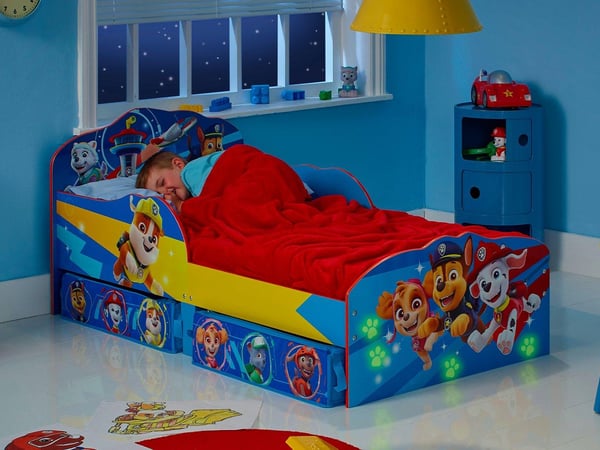 Paw Patrol Toddler Bed with Storage