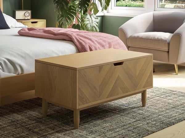 Paxton Wooden Blanket Box