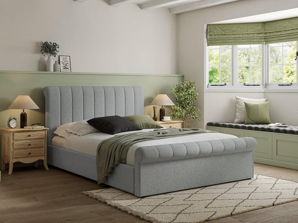 Sandy Upholstered Ottoman Bed Frame