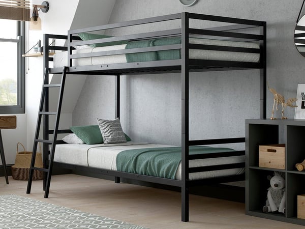 Saturn Kids Metal Bunk Bed