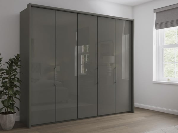Sicily 5 Door Bi-Fold Wardrobe
