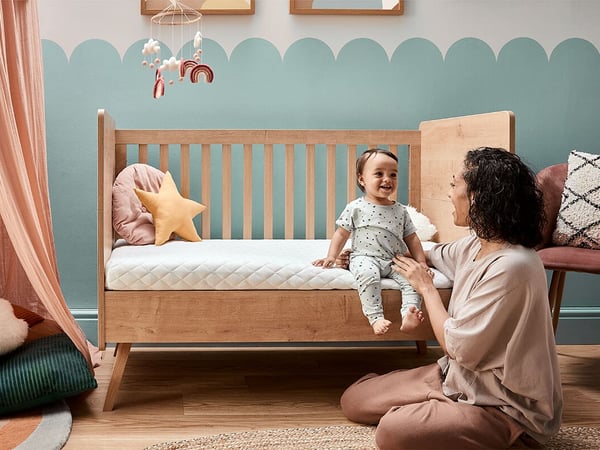 Silentnight safe nights luxury pocket cot bed mattress top