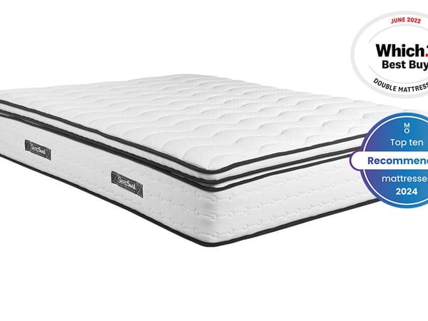 SleepSoul Space 2000 Pocket Memory Pillow Top Mattress