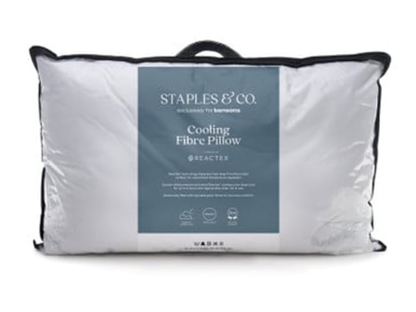 Staples and Co Cooling Fibre Pillow
