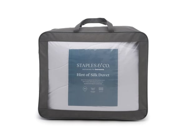 Staples and Co Hint of Silk 10.5 TOG Duvet