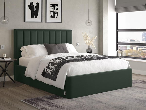 TEMPUR® Duke Velvet-Finish Bed Frame