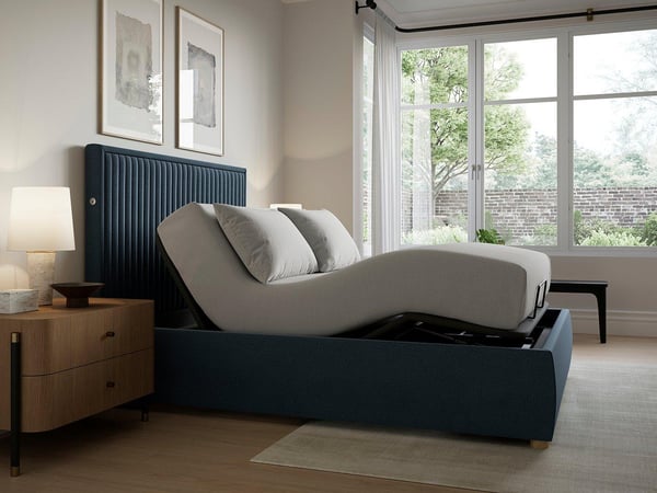 TEMPUR® Duxford Ergomotion Adjustable Upholstered Bed Frame