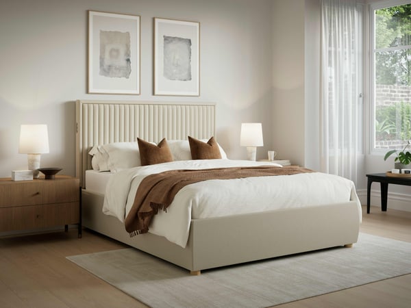 TEMPUR® Duxford Upholstered Electric Ottoman Bed Frame