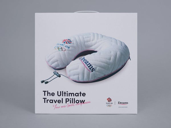 Team GB Ultimate Travel Pillow The Dreams Workshop Want Mattress