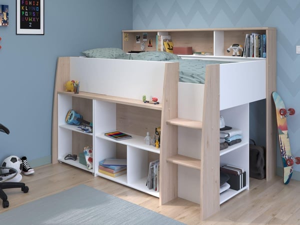 Tess Kids Wooden Mid Sleeper