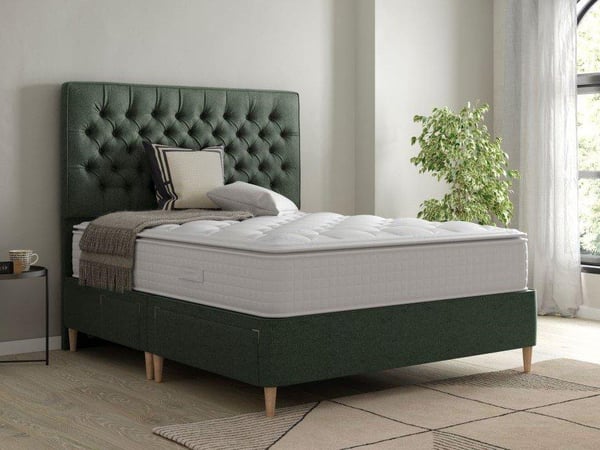 Shallow queen shop box spring