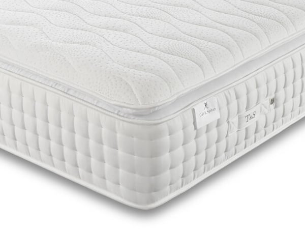 Tuft &amp; Springs Luxuria 1000 Pocket Memory Pillow Top Mattress