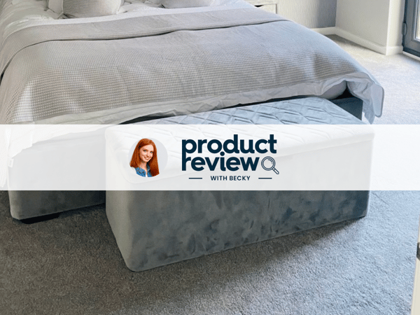 Neva Velvet-Finish Blanket Box