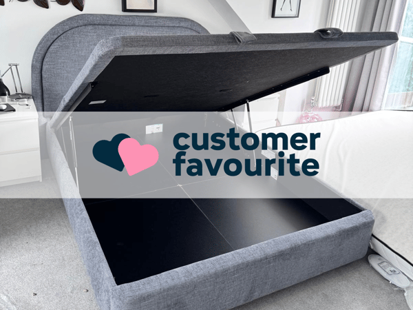 ELLE Home Emmeline Ottoman Bed Frame