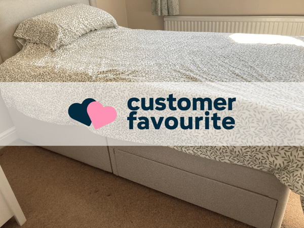 Simply By Bensons Divan Base On Castors